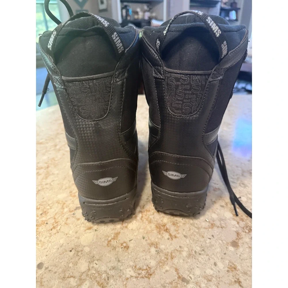 Sims Caliber Mens Snowboard Boots Black Size 4 026947370 All Mountain Riding